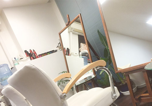 完全予約制のサロン